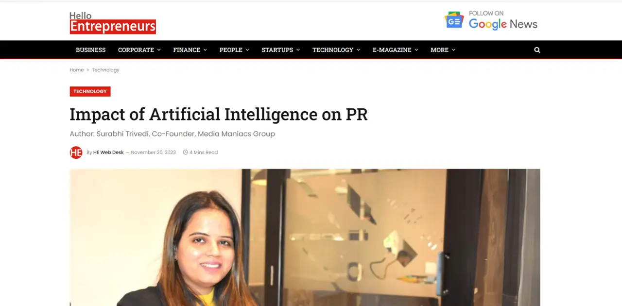 Hello Entrepreneurs interview with Surabhi Trived